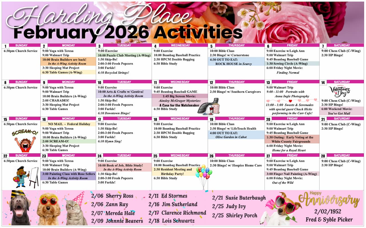 February 2026 Calendar